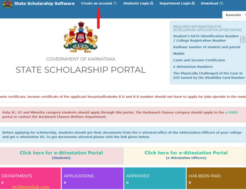 SSP Scholarship